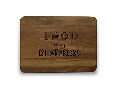 Engraved House Bestfriend Walnut Wood Cutting Board