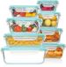 OEM Wan GmbH Glazen pottenset - 8-delige set - veelzijdig - borosilicaatglas