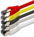1aTTack.de 1,5 m Cat 8 netwerkkabel CAT8 kabel kleurenset - 5 stuks Cat.8 LAN 2000 MHz 40 Gbit/s 40GBase-T PoE+ patchkabel Ethernetkabel LSZH - 5 x 1,5 meter