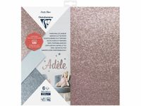 Clairefontaine 95735C - Set van 6 Vellen Zelfklevend 30,5x30,5 cm 250g
