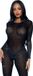 Leg Avenue Sheer rhinestone catsuit