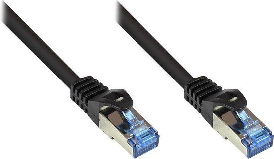 Alcasa 8060-H020S netwerkkabel 2 m Cat6a S/FTP Zwart