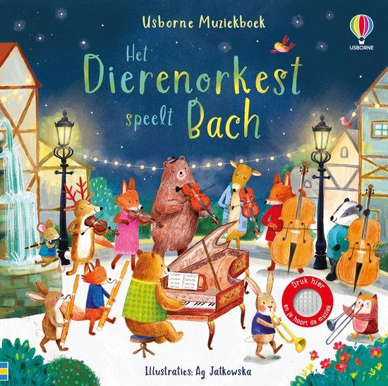 Het Usborne Het Dierenorkest speelt Bach