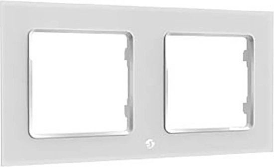 Shelly Wall Frame 2 wh Frame - White