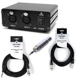 Devine MPS 500 Condensator-to-PC set met fantoomvoeding en kabel