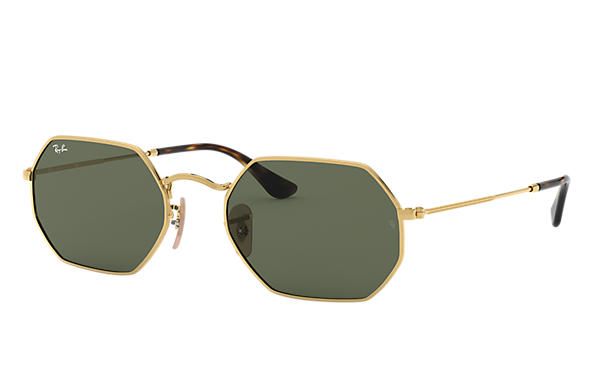 Ray-Ban Octagonal Classic RB3556N 001 53-21 Zonnebrillen Metaal