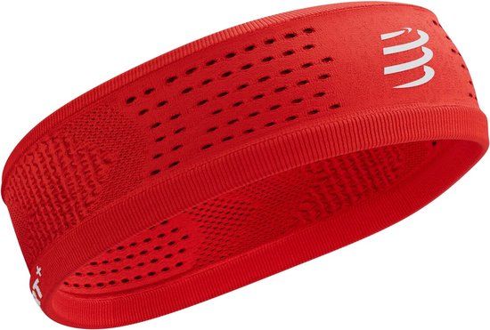 Compressport Thin Headband On/Off 2.0 - Core Red/White - One Size