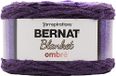 Bernat 587689 Dekengaren, polyester, ombre aubergine, 300 gram