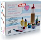 Ibili IB-735500 Moule à muffins Set Multicolore Plastique Rond