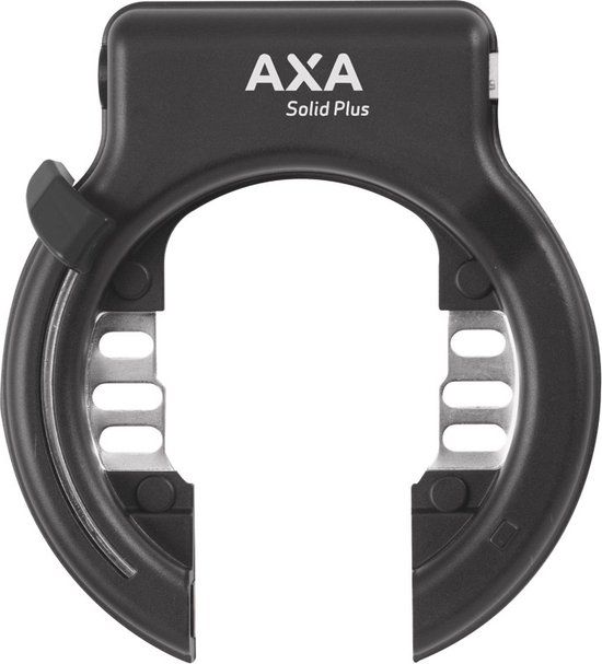 AXA Solid Plus Ringslot - Zwart - ART2 - Geschikt voor insteekketting