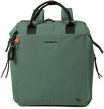 Hedgren ORIZURU Sac à dos 15 pouces avec compartiment pour ordinateur portable – Ouverture à 180° – Matériau recyclé hydrofuge – Smart sleeve – Duck Green