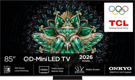 TCL MQLED75L / LCD / 85 inch / 2026