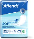 Attends Soft 2 Normal Incontinence Pads, 96 Pieces