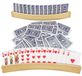 Porte-cartes porte-poker - Bois - Jeu de 2 - 33 cm