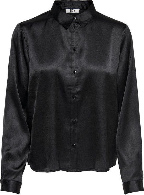 JDY FIFI LIFE Blouse - Zwart - Maat 42 - Lange Mouw - Dames