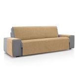 ECOMMERC3 Bankhoes voor 4-zits, 190 x 220 cm, goudkleurig, zacht, 100% Made in Spain