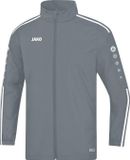 Jako Striker 2.0 Regenjas - Steengrijs / Wit | Maat: M