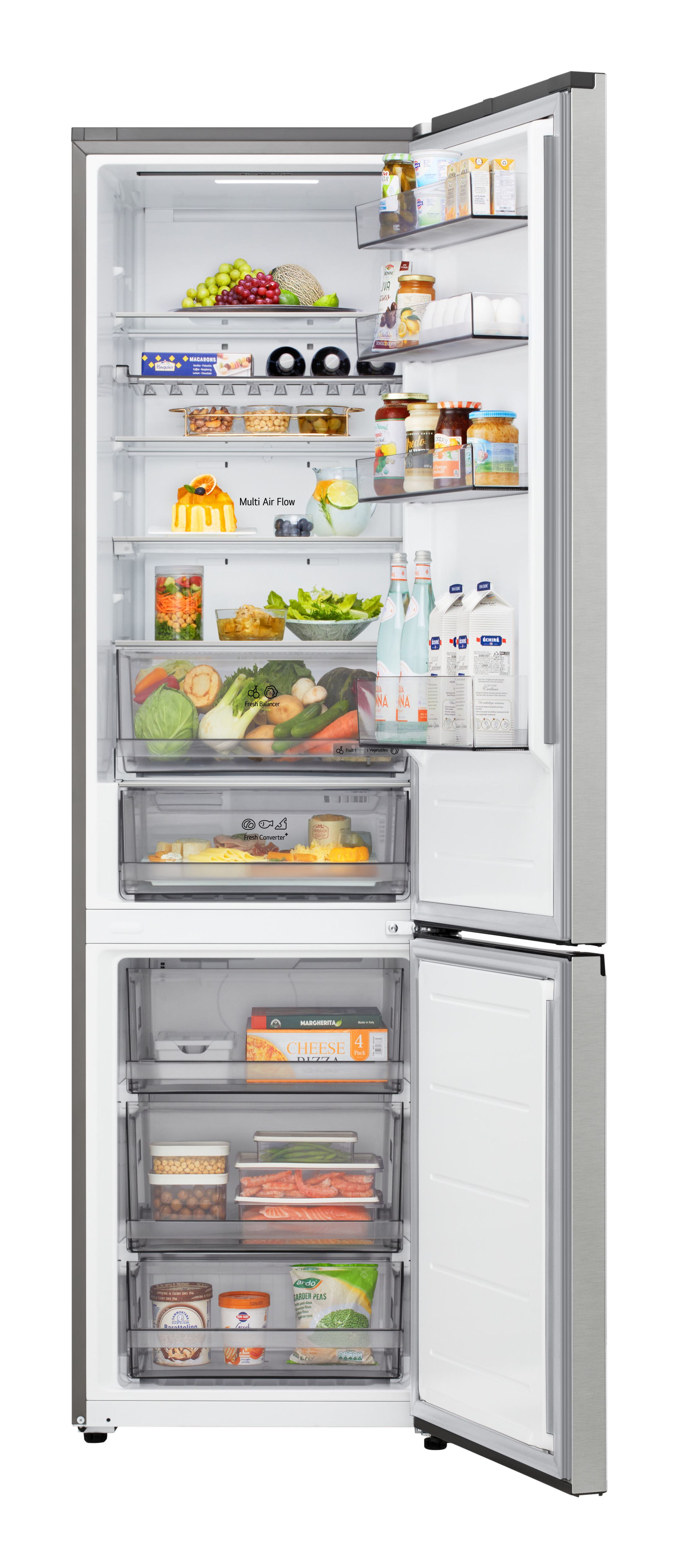 LG GBBS312CPY Prime Silver Koel-vriescombinatie