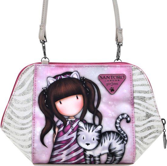 Gorjuss Ruby Wild Shoulder Bag - Grey - 26 x 15.5 x 9.5 cm - Women's/Kids'