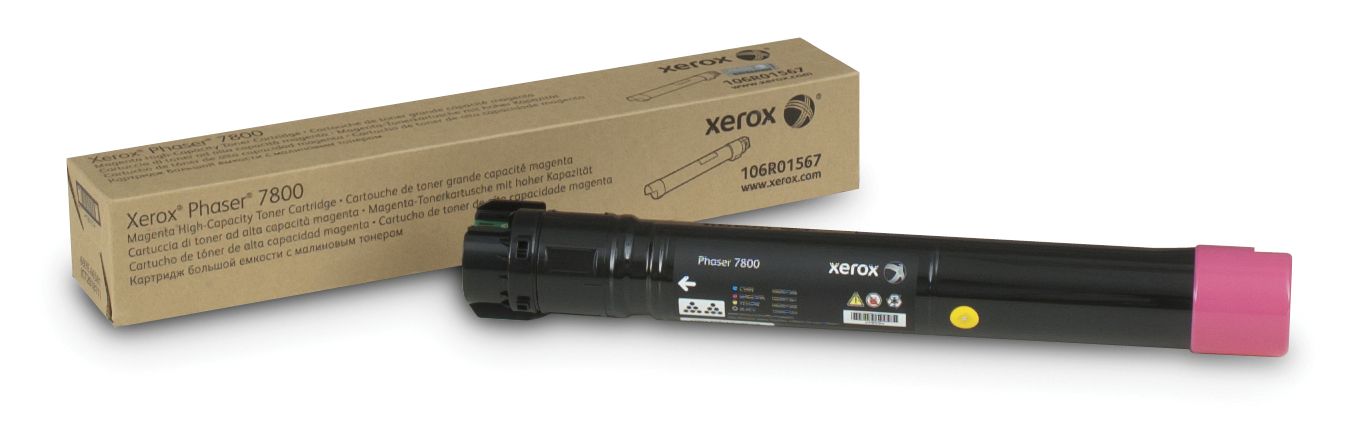 Xerox Phaser 7800 Magenta Toner Cartridge - High Capacity (17,200 Pages)