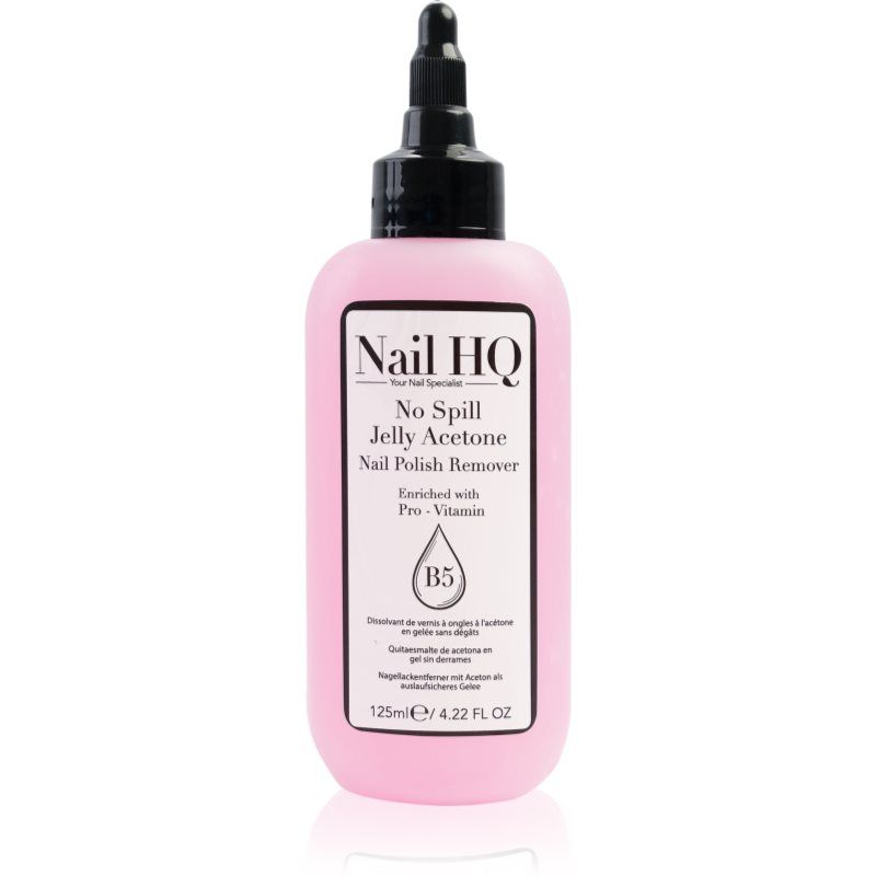 Nail HQ No Spill Jelly Acetone Nail Polish Remover - 125 ml