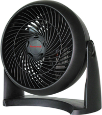 Honeywell HT900E4 - Black Household Blade Fan - 3 Speeds - 18cm Diameter