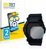 BROTECT - Screenprotector voor Casio G-Shock GD350 - Folie Beschermfolie transparant 2 Stuks