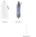 Sans marque Filtre à eau pour urgences en extérieur, paille de filtre à eau portable, filtre à eau potable pour le camping et les activités de plein air