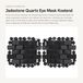 Dailygoods - Masque de nuit rafraîchissant - Jade - Pierre précieuse - Soulagement - Masque de sommeil - Antidérapant