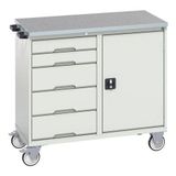 Bott Bijzetkast Verso 1050x600x980mm linoleum top