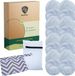 Muntel® Wasbare Zoogcompressen - Snelle Absorptie - Comfortabel - Wasbaar - Cup A t/m E - 16 Stuks - Wit