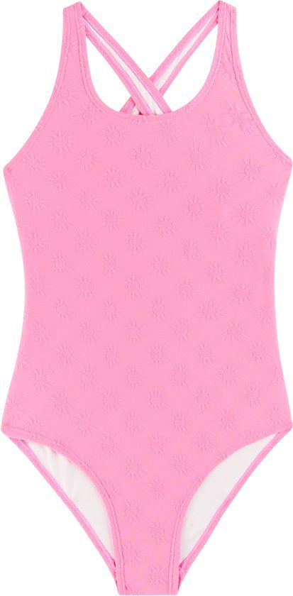 Protest PRTMinky JR Badpak Meisjes Cheeky Pink Effen Mouwloos Ronde hals 164