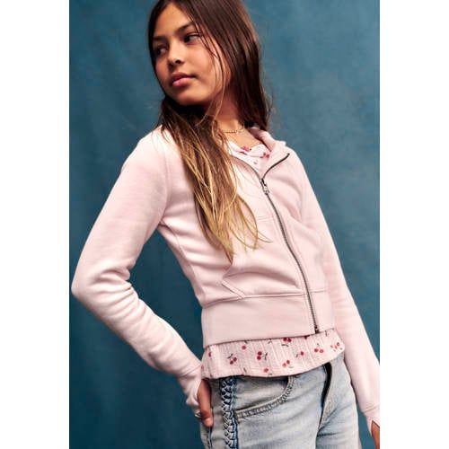 Abercrombie & Fitch sweater met backprint - lichtroze