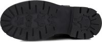Wysh Zendaya Veterboots Kinderen Zwart Leer Maat 28
