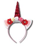 Rubies Eenhoorn haarband bloemen