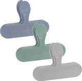 Excellent Houseware clips de conservation - 14x - multicolore - plastique - 2 tailles mix