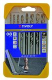 Tivoly 10960570001 8-delige set krachtige boorbits