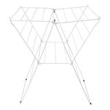 MSV Tetras-droogrek, 13 m, roestvrij staal/PP, wit, polypropyleen, 75,5 x 65 x 57 cm