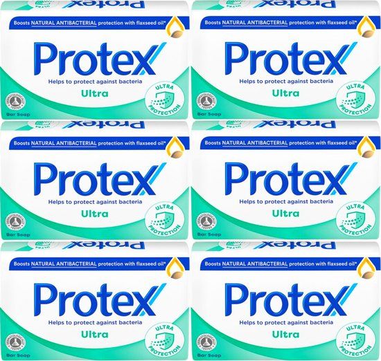 Protex Handzeep Ultra - Antibacterieel - 6 x 90g - Zeepblokken