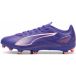 PUMA ULTRA 5 PLAY FG/AG Chaussures de sport unisexe - Lapis Lazuli-PUMA White-Sunset Glow - Taille 44.5