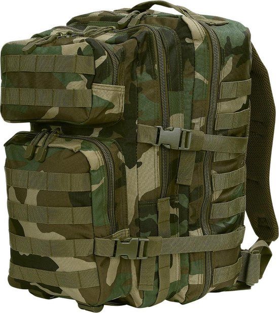 101inc Rugzak Mountain - 45L - Woodland Camouflage