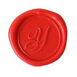 Jacques Herbin 40325T - Een messing plaatje voor zegellak, Engelse schrijfletters, letter Y