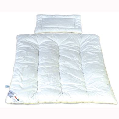 Roba Baby-beddengoed Inlett 40 x 60 cm / 100 x 135 cm - Wit