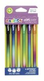 Carioca Oops Easy Stylo effaçable, Verschillende kleuren, Pack de 6 Stylo effaçable avec encre thermosensible, Dégradé, Pointe Ø 0,7 mm, 6 Pièces
