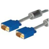 Tecline exertis Connect - VGA-kabel - HD-15 (VGA) (M) naar HD-15 (VGA) (M) - 2 m - gevormd, duimschroeven