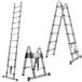 Happiq Telescoopladder Silvion - 380 cm - Aluminium - Max. 150 kg - EN131
