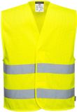 Portwest C374 Mesh Air Werkvest - S/M - Hoge Zichtbaarheid - Geel