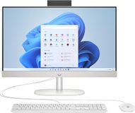 HP 27-cr0007sl PC de bureau tout-en-un, AMD RYZEN 7 7730U, 16 Go DDR4 RAM, 512 Go SSD NVMe, AMD Radeon intégré, écran FHD IPS, audio intégré 2 W, webcam, Windows 11, pas tactile