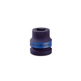 KING TONY 851422M 4 Point Drive Achterwiel Socket, 22 x 60 mm, 1-inch, Zwart