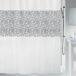 Spirella Douchegordijn Polyester – Anti-Schimmel Douchegordijn – Waterdicht Douchegordijn voor de Badkamer – GRIJS